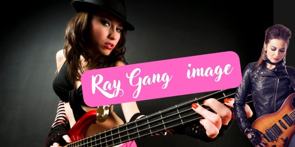 Cool female bassist