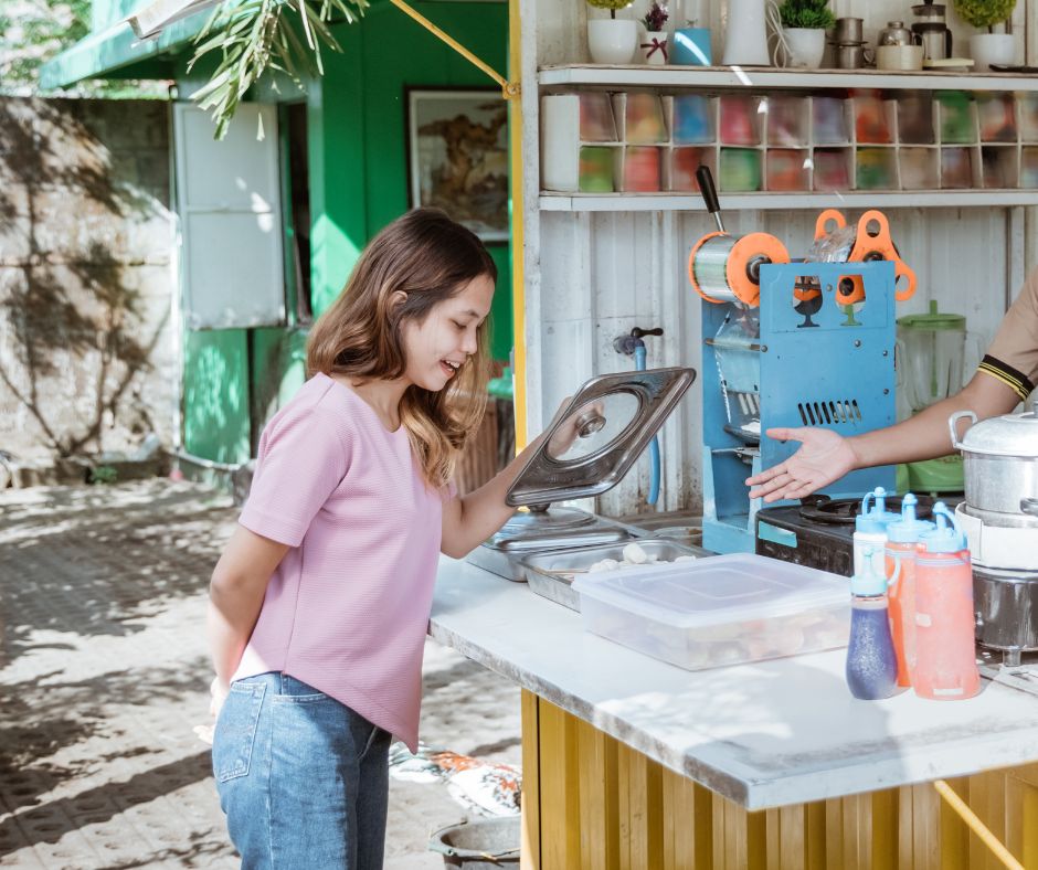 stall worker