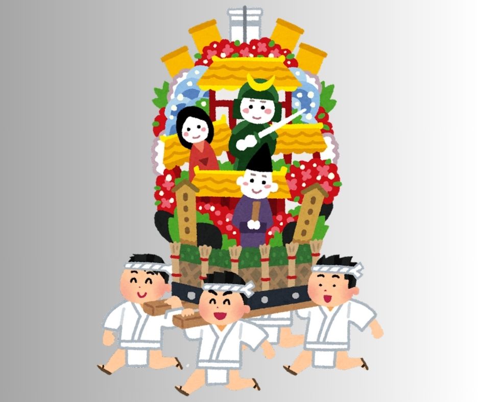 ride on a mikoshi